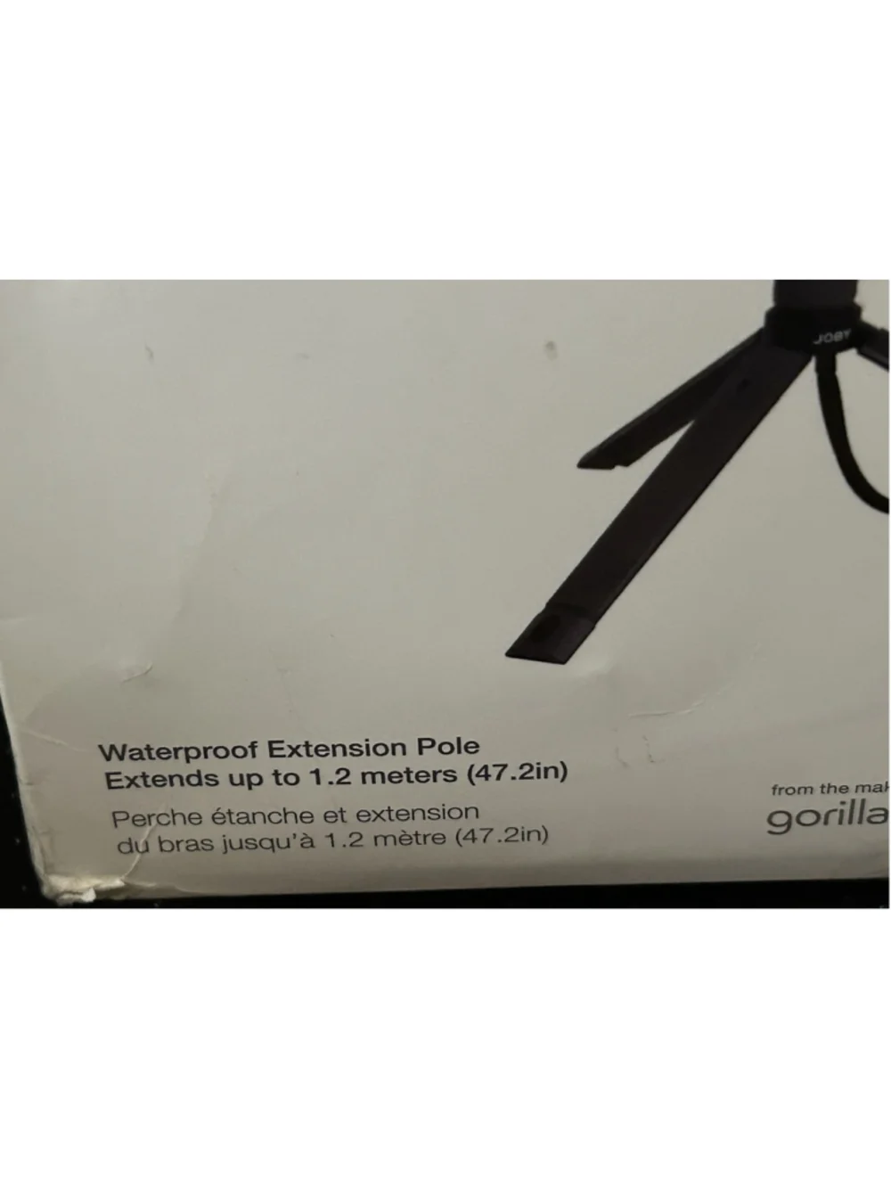 Joby TelePod Sport Waterproof Extension Pole Extend up to 47.2
